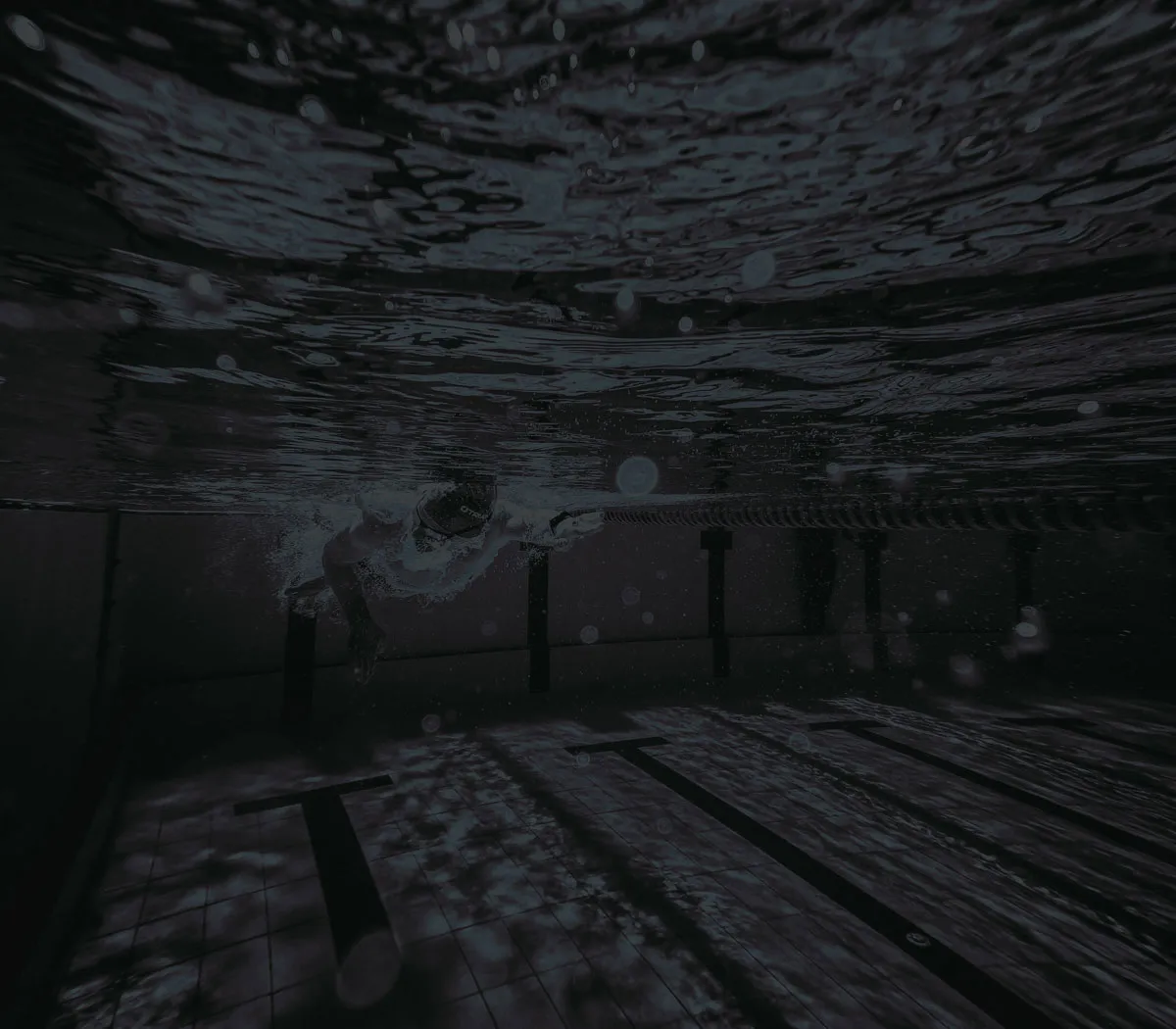 Sportlerin beim Training mit obseed im Hintergrund